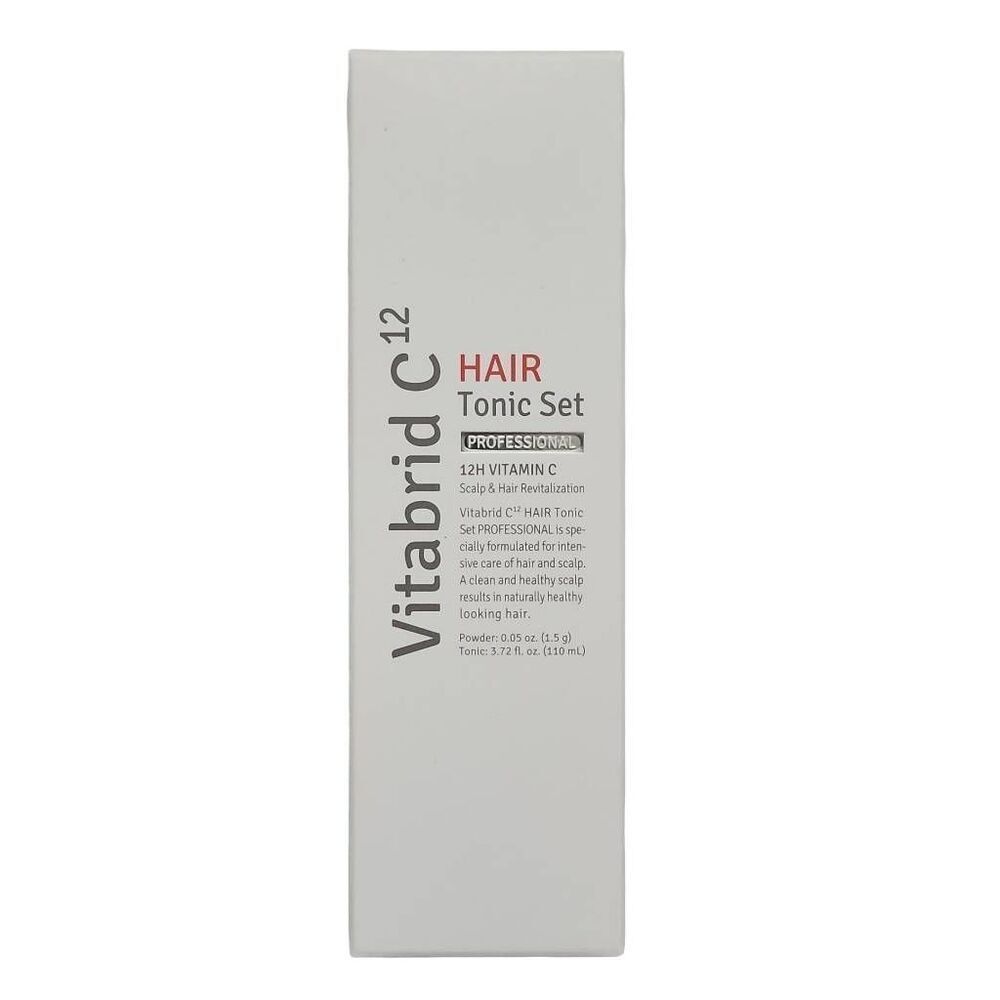 Vitabrid C12 Hair Tonic Set Professional Scalp & Hair Revitalization Treatment